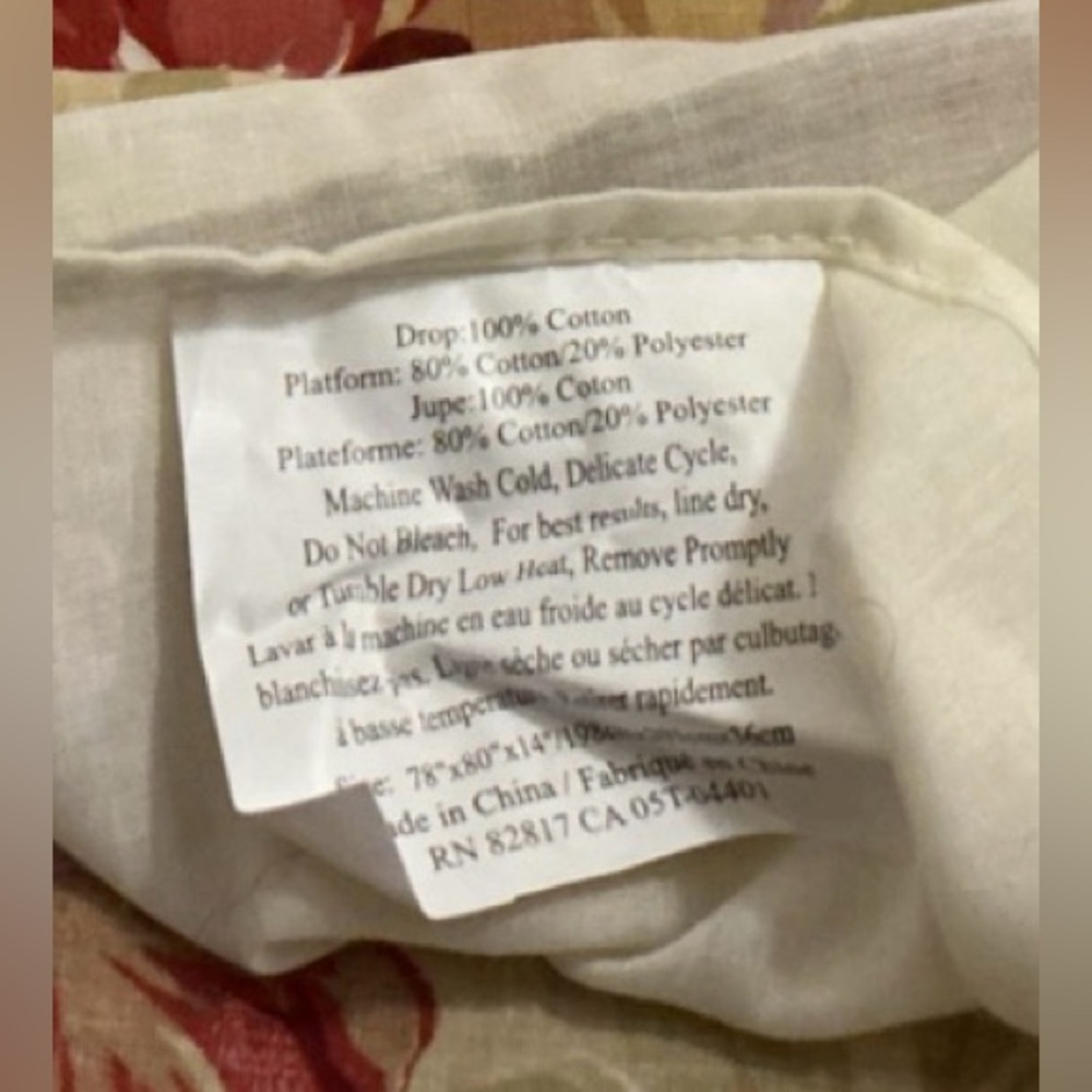 NWOT Waverly Queen Bedskirt - Picture 13 of 15